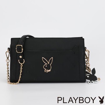 PLAYBOY - 斜背包 Brilliant系列 - 黑色