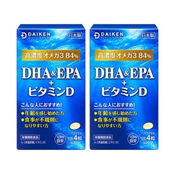 【大研生醫】日本大研頂級魚油軟膠囊 120粒*2盒 (共240粒)