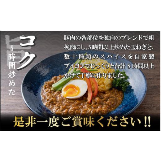 ふるさと納税 福井県 勝山市 ゴロゴロ豚ひき肉のキーマカレー 170g×4パック [A-037022]