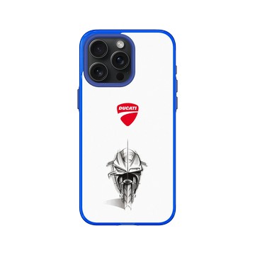 iPhone 15 Pro Max Clear 激光藍 - Ducati - Sketch