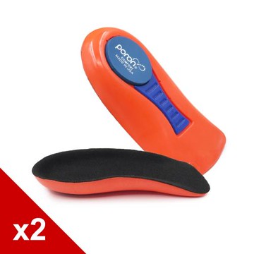 糊塗鞋匠 優質鞋材 C215 PORON足弓七分墊 2雙