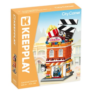 KEEPPLAY 嘉年華影院 組合玩具  1盒