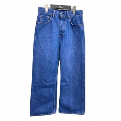 ACNE STUDIOS 「2021F Brutus Blue」ルーズブーツカットジーンズ