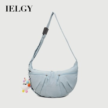 IELGY 女士斜背包 夏天大容量通勤簡約藝文托特包