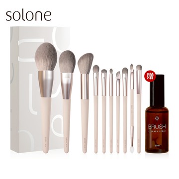 Solone 法式清焙刷具 全套10件組(贈 專屬速乾洗刷噴霧50ml)