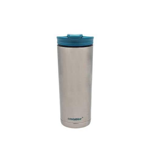 Costablue Vacuum Insulated Stainless Steel Thermal Travel Mug, 16 oz. Eas