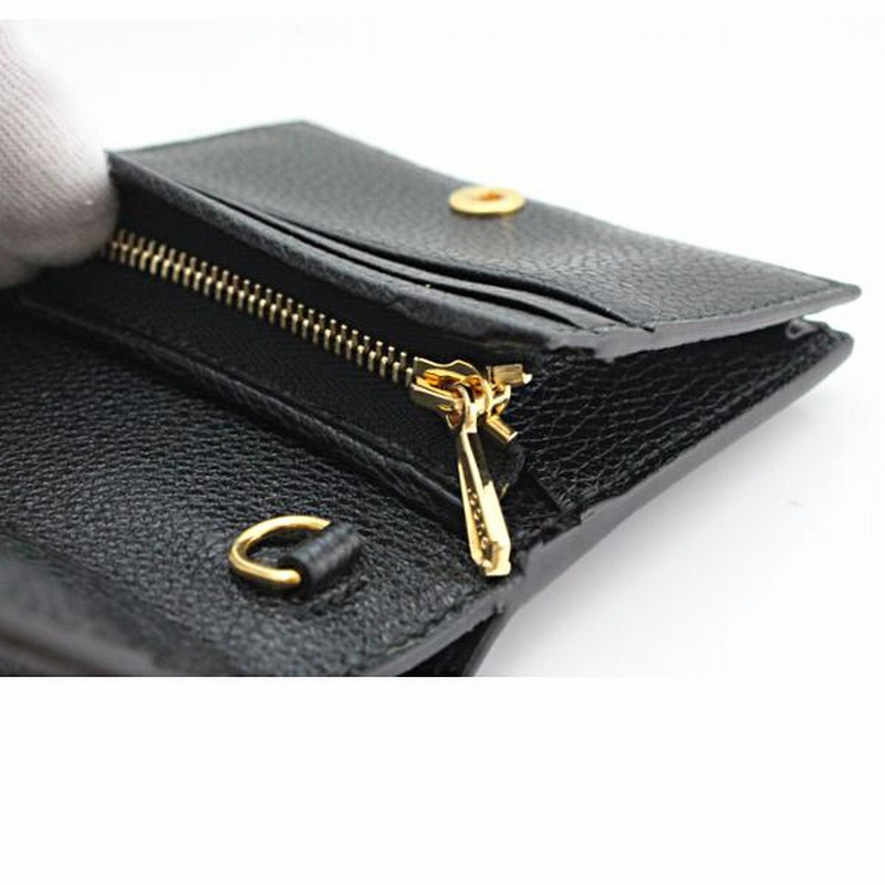 グッチ GUCCI 財布 レディース 二つ折り財布 カードケース チェーン 