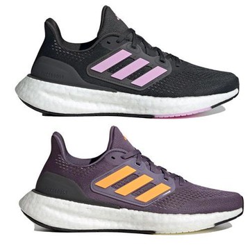 Adidas 女鞋 慢跑鞋 避震 輕量 PUREBOOST 23 黑粉/紫橘【運動世界】IF2386/IF2388