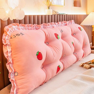 床頭靠墊軟包韓版全棉可拆洗床上臥室護腰大靠背沙發長靠枕床靠背