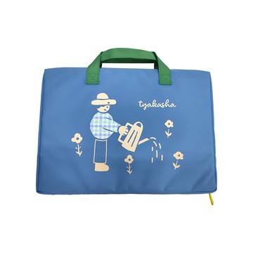 KOKUYO 國譽 TYAKASHA聯名筆電手提收納包 適用325x235x30mm以下筆電  345 x 260 x 45mm  藍色