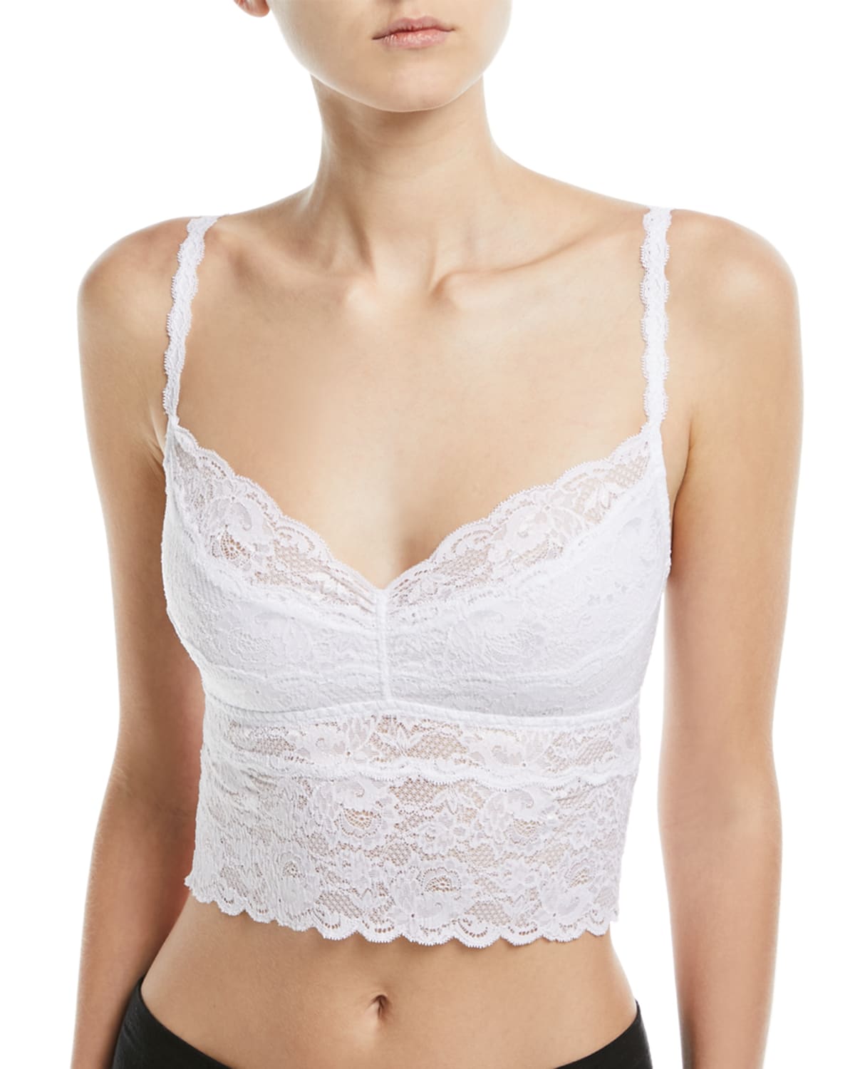 Never Say Never Cropped Lace Camisole