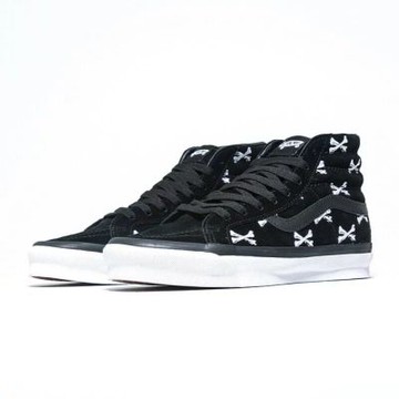 Wtaps x Vans Sk8-Hi Bones Black 高筒 黑骨頭白 聯名款 休閒鞋 男鞋 VN0A4BVB20P