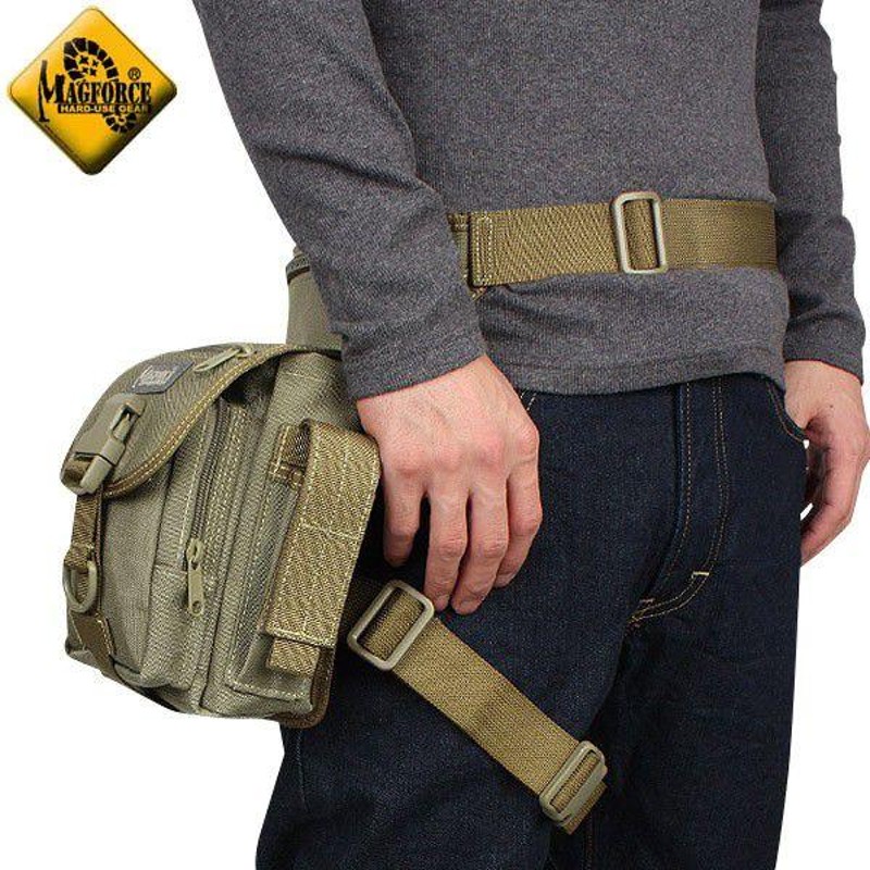 MAGFORCE マグフォース MF-0401 Thermite Waistpack KHAKI レッグバッグ ウエストポーチ ウエストバッグ  ブランド【T】 | LINEブランドカタログ