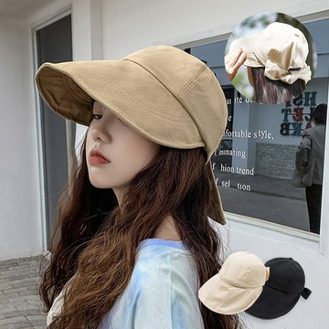 【藻土屋】日系蝴蝶結時尚防曬遮陽帽X2