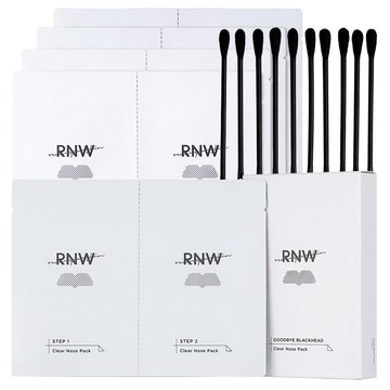 RNW 如薇 2步驟去黑頭粉刺鼻貼 毛孔管理 皮脂護理 舒緩肌膚  5入  1組
