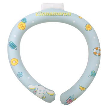 Cinnamoroll 大耳狗喜拿 涼感頸圈  大耳狗 藍色  1個  18 x 16 x 2.5cm