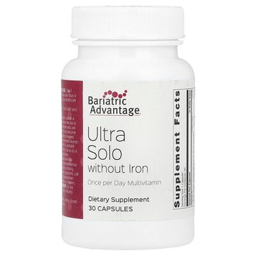 Bariatric Advantage, 無鐵 Ultra Solo，30 粒膠囊