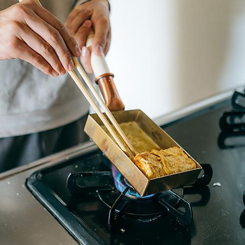 卵焼き器 中村銅器製作所 銅玉子焼鍋 15cm 角卵焼き器 フライパン 銅製 プロ愛用 玉子焼き器 | LINEブランドカタログ