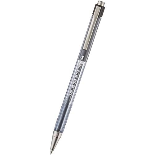 Better Ballpoint Retractable Pen  Black Ink  Fine  Dozen  並行輸入