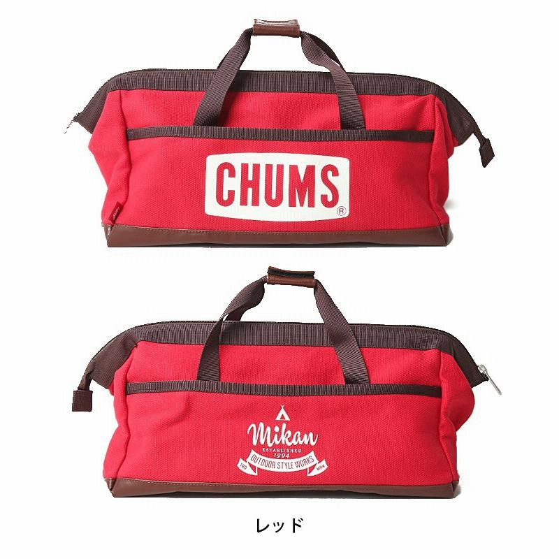 CHUMS ケース キャンプ用具セット CHUMS×MIKANコラボ Tool Box Bag ツールボックスバッグ CH60