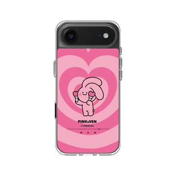 iPhone Air Clear Case（相機按鈕） 透明 - Pink & Ven - Pink