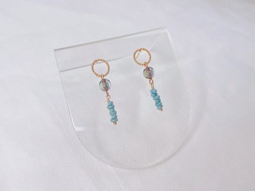 海霧之心 || 日系耳環