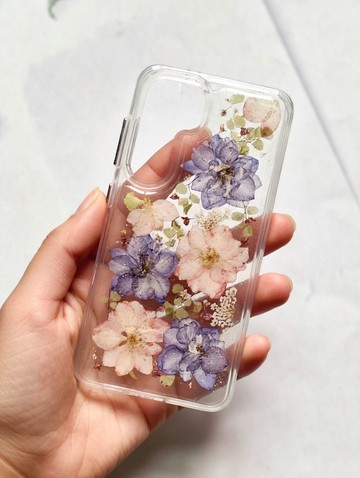 手作押花手機保護殼| 訂製 | Samsung Galaxy S25