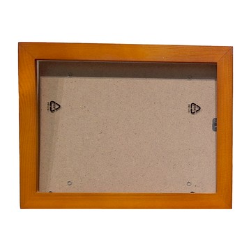 iINDOORS 北歐簡約實木相框 Set 12個 柚木色  1盒