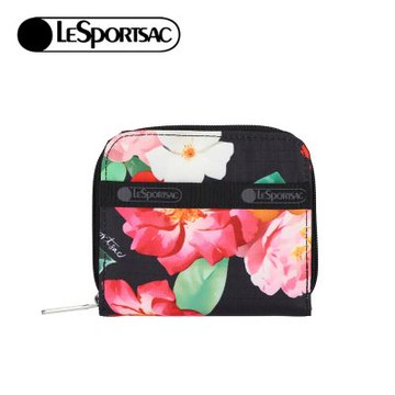 LeSportsac 2025夏季新品 Claire Wallet ㄇ字拉鍊零錢包(6505)