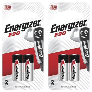 Energizer 勁量 5號 E90 鹼性電池  2顆  2組