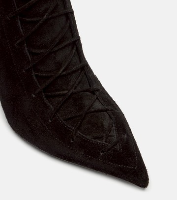 Paris Texas Nina 105 suede lace-up boots