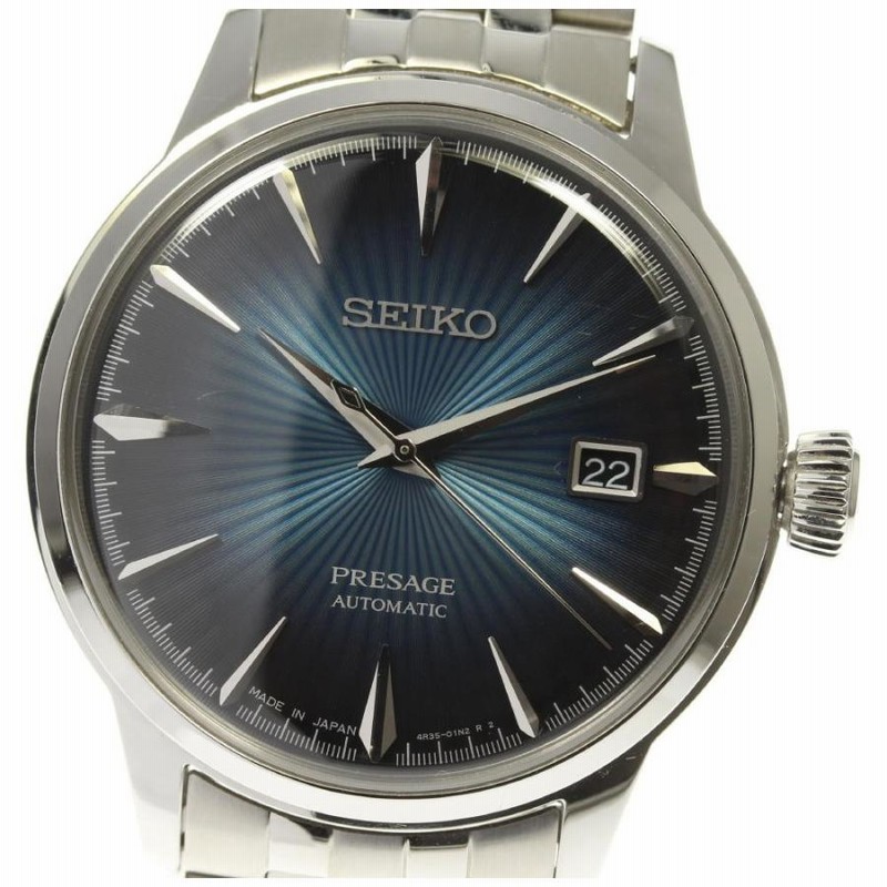 SEIKO】セイコー プレサージュ デイト SARY073 4R35-01T0 自動巻き