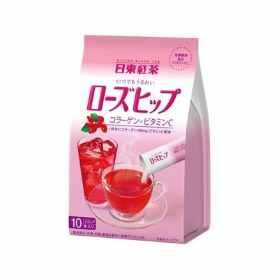 日東紅茶 うるおいローズヒップ (11g×10袋)