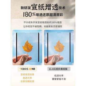 益博思2025新款Air7類紙膜iPad11Pro13適用蘋果10平板2021手寫9磨砂4磁吸mini貼膜5鋼化膜11寸高清護眼可拆6