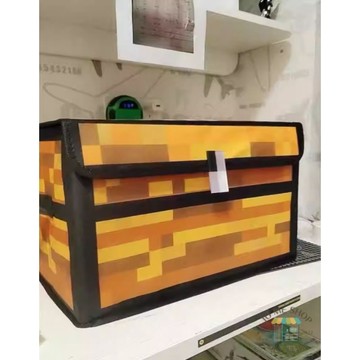現貨 禮物  🗡  ⛏️ 我的世界  Minecraft 麥塊 遊戲 寶箱 帶蓋 收納箱 盒子 居家收納 玩具收納箱