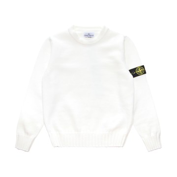 Stone Island - Ivory Cotton Knitwear