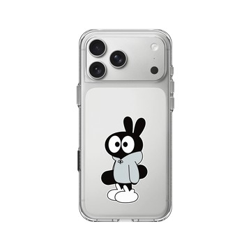 iPhone 17 Pro Max Clear Case（相機按鈕） 透明 - Contemporary Tokyo - Michi 滑板