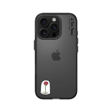 iPhone 16 Pro Clear (相機按鈕) 酷墨灰 - Le Petit Prince 小王子 - 玫瑰