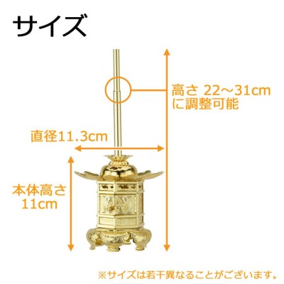 灯篭 吊灯篭 釣り灯篭 浄土真宗本願寺派 西 仏具「吊灯籠 六角神前