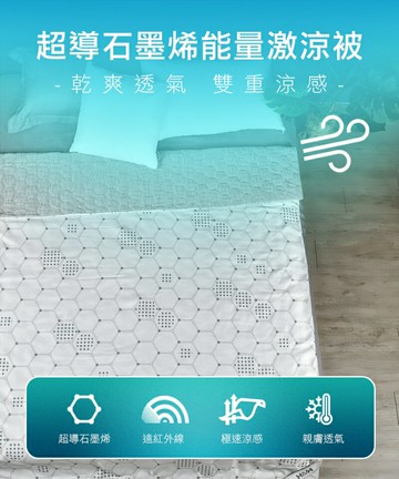 石墨烯超導能量涼感被 涼感被 超柔涼被 四季被 空調被 冷氣被