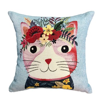 【EM】葡萄牙原裝進口緹花抱枕 佩妮