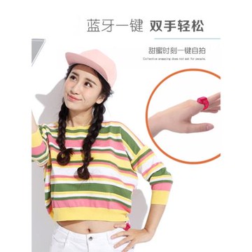 手機藍牙拍照遙控器戒指指環自拍神器可拍美艷相機可搭配自拍桿使用實現一鍵自拍不求人安卓IOS通用