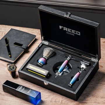 【兩週年特仕款】五刀式刮鬍刀豪華禮盒四件組 - 獨角獸