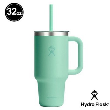 Hydro Flask 32oz/946ml 吸管 冰霸杯 隨手杯 蒂芬尼藍