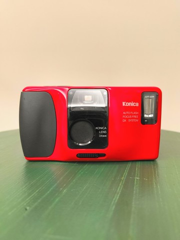 【135底片相機】七成新 Konica Tops Autodate 傻瓜相機 底片相機