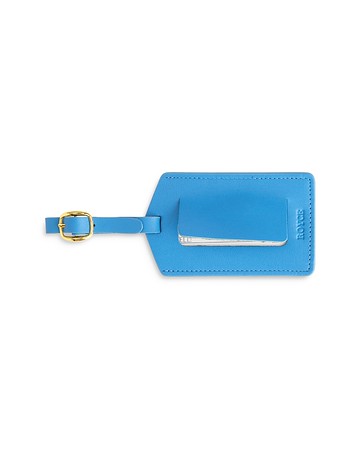 Royce New York Leather Luggage Tag