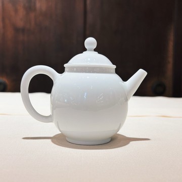 拾金 白瓷 青花 拾得壺