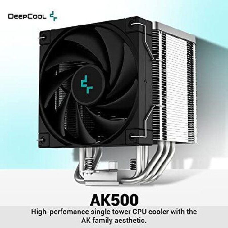 DeepCool AK500 CPU エアクーラー 240w TDP ジャイアントヒートシンク