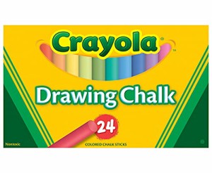 クレヨラ アメリカ 海外輸入 Crayola Drawing Chalk 24ct