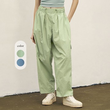 元動力 輕盈涼感工裝寬褲(兩色；S-L)4242326706